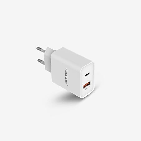 FC6 FULLTECH A+C HOME CHARGER 20W 3A EV VE SEYAHAT HIZLI ŞARJ ADAPTÖRÜ