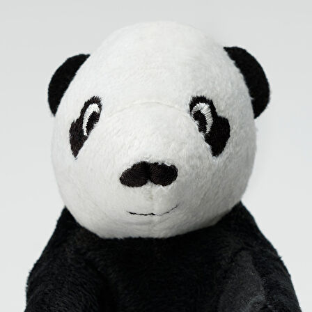 Yumuşak oyuncak, siyah-beyaz, 11 cm, panda