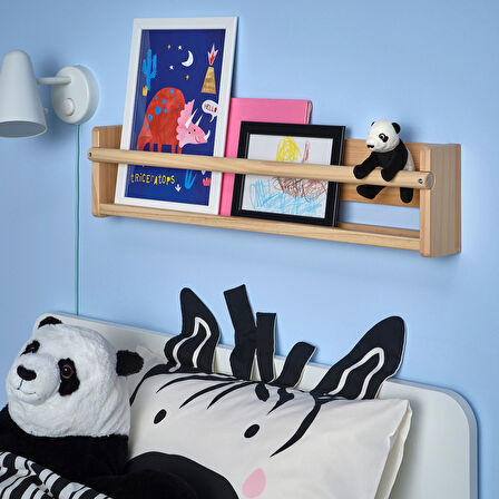 Yumuşak oyuncak, siyah-beyaz, 11 cm, panda