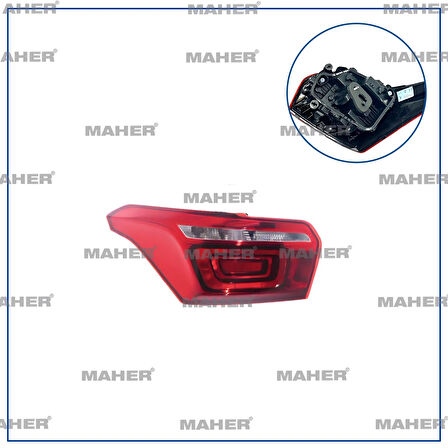 STOP LAMBASI C-ELYSEE 2017-2023 SOL (DUYLU) 9817303780