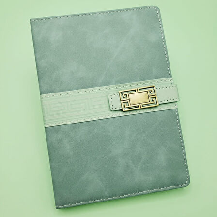 Tarihsiz Ajanda Defter Su Yeşili 