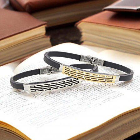  FM Desenli Çelik Bileklik 3183SCB018 