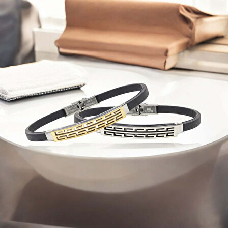  FM Desenli Çelik Bileklik 3183SCB018 