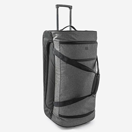 Valiz - 70 L - Siyah/Gri - Essential