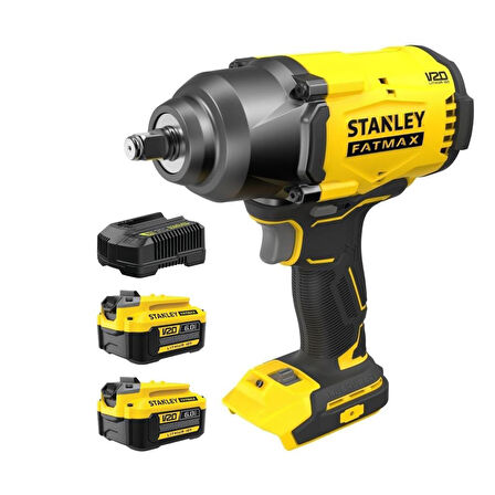 Stanley Fatmax Kömürsüz Akülü Somun Sıkma 1/2 950 Nm (2X6A) SFMCF940B-XJ