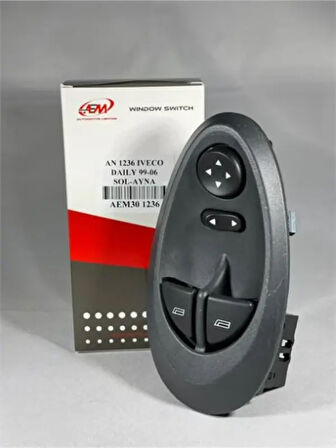 CAM ANAHTARI (DUGMESI) CIFTLI SOL IVECO DAILY 9906 CERCEVELI (AYNA AYARLI)