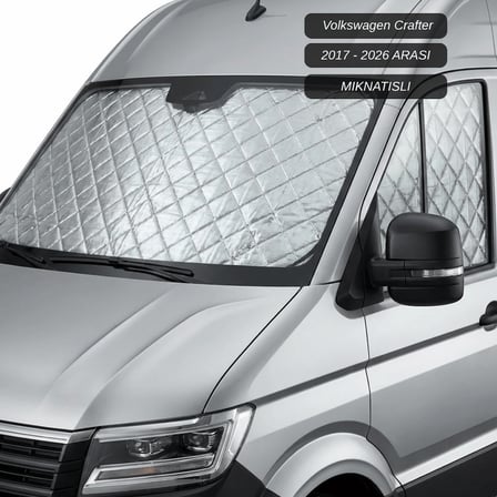 Motokaravan Ön ve Yan Camlar için Isı Yalıtım Güneşlik Volkswagen Crafter