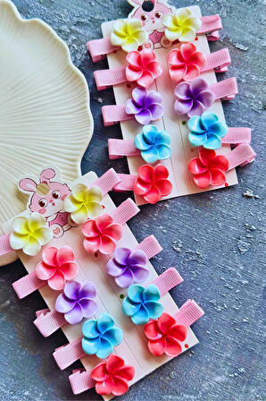 5 Çift Lotus Klips 10 Adet