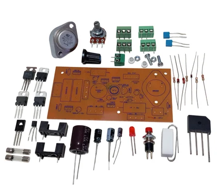 Kısa Devre Korumalı DC 0-24V 1A Ayarlı, +5V, -5V, +12V, -12V Sabit Çıkışlı Güç Kaynağı Kendin Yap Hobi Devresi DIY Lehimleme Kiti Demonte(Montesiz)
