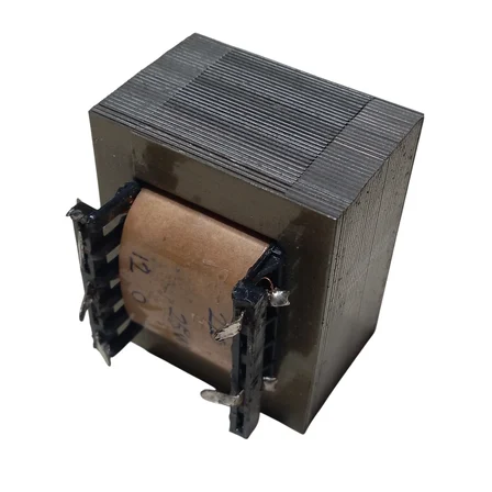 Açık Tip Sarım Trafo 220V AC Giriş 2x12V 12V-0-12V 25W 2A AC Çıkış Transformatör 60x60x50mm