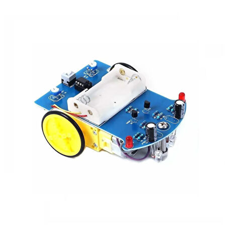 Çizgi İzleyen Çizgi Takip Eden Robot - Monteli Montajlı