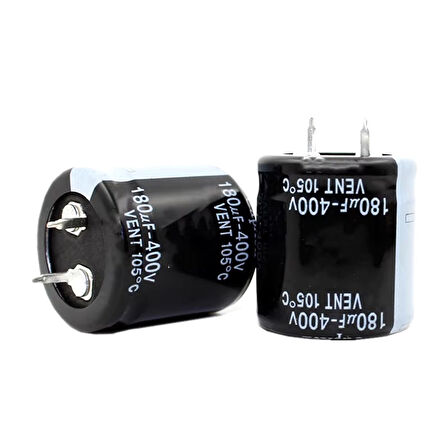 180uf 400V Elektrolitik Kondansatör - 25x40mm