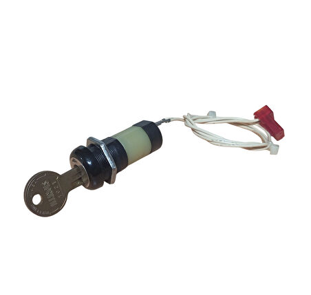 19mm Elektronik Anahtarlı Aç Kapa Kilidi Kablolu Soketli - ECI/T-502-ILC100