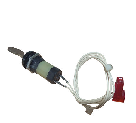 19mm Elektronik Anahtarlı Aç Kapa Kilidi Kablolu Soketli - ECI/T-502-ILC100