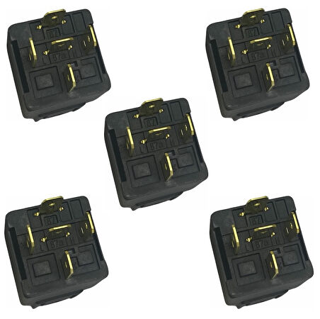 Sanel 24V Röle 5 Uçlu 20A Çift Platin SRD2451B 24V/20A - 5 Adet