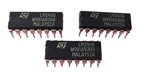 LM246N Programmable Quad Bipolar İşlemsel Yükselteç Entegresi - DIP16