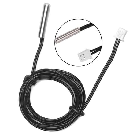 50cm Kablolu Su Geçirmez 10K NTC Sensör 10K Ohm NTC Sensör Isı Sıcaklık Probu 10KΩ NTC Termistör