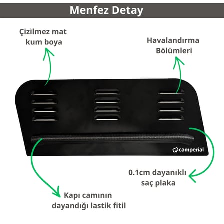 Karavan Yan cam Menfez Havalandırma Aparatı - Fiat Ducato – Peugeot Boxer – Citroen Jumper 2006 – 2026