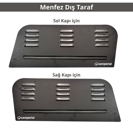 Karavan Yan cam Menfez Havalandırma Aparatı - Fiat Ducato – Peugeot Boxer – Citroen Jumper 2006 – 2026