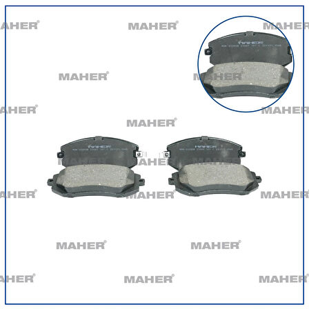 FREN BALATA FORESTER 2008-2013 ÖN ECO 26296AJ02A