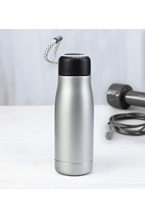 Gümüş 420 ml Spor Termos Matara
