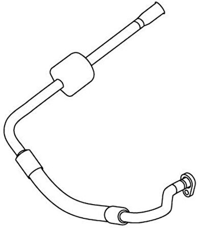 KLİMA BORUSU CITROEN C5 2004 PEUGEOT 407 2004 6477 F0 6460 JF 6460 TR
