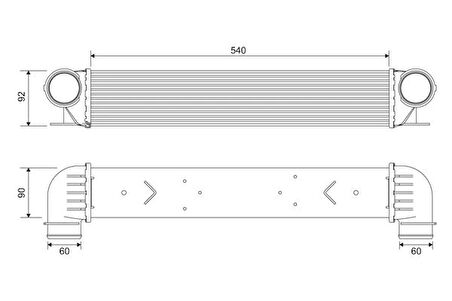 TURBO RATURBO RADYATORU BMW E39 M47 M57 17512247359