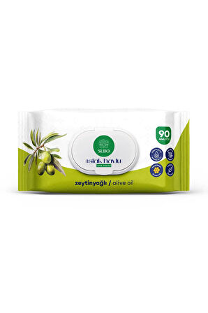 SUBO ISLAK HAVLU 90 'LI ZEYTİNYAĞLI 24X90