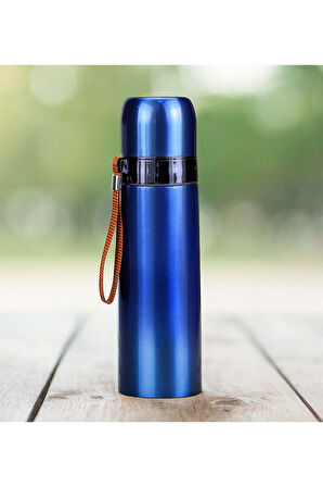 Askılı 500ml Çelik Termos