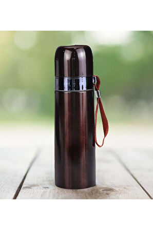 Askılı 500ml Çelik Termos