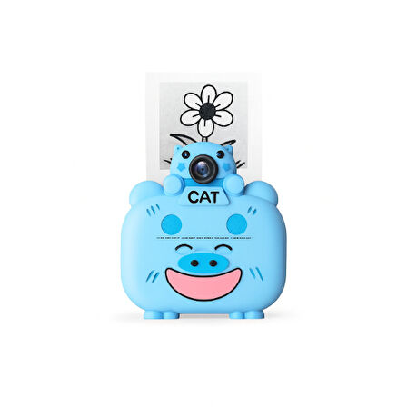 MPIA S1 Kameralı Fotoğraf Yazıcısı Mavi Renk 