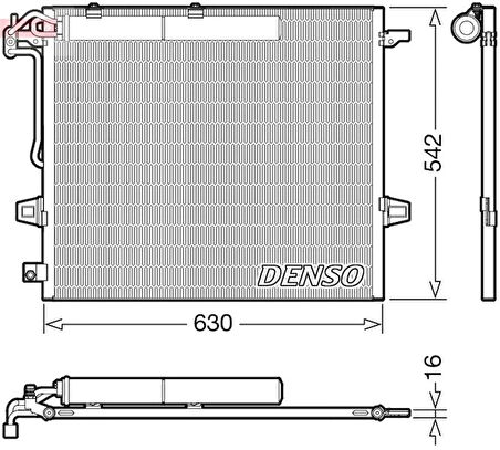 KLIMA RADYATORU MERCEDES W164 10164 W251 A2515000054