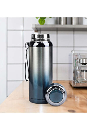 800 ML Parlak Çelik Termos