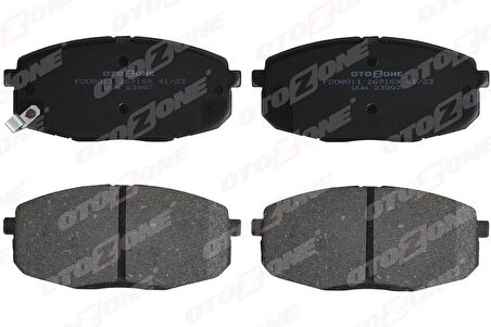 ÖN BALATA HYUNDAI İ30 1.4-1.6-2.0-1.6 CRDI-2.0 CRDI 2010-2007  KIA CEED 2006 GDB3450 581011HA10 581011HA20 WVA23966