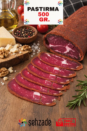 SEHZADE KG PASTIRMA SIRT 500 GR