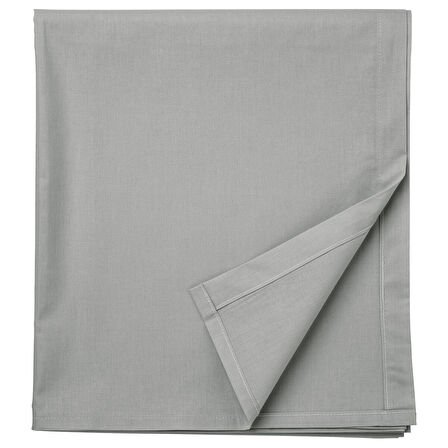 Çift kişilik çarşaf, açık gri, 240x260 cm