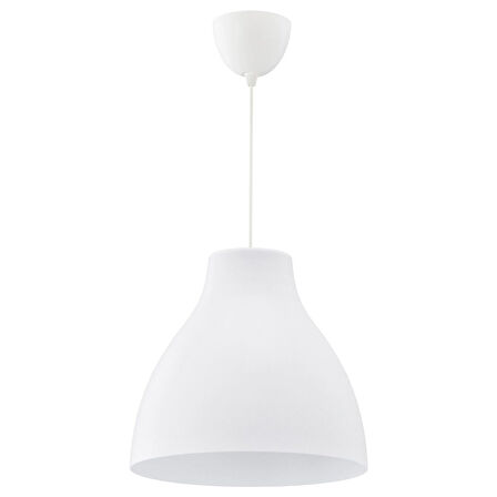 Sarkıt lamba, beyaz, 38 cm