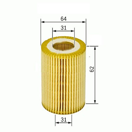 YAĞ FİLTRESİ POLO 2005 - FOX 2005 - CORDOBA 2002 - IBIZA 4-5 2002 -FABIA 2001 1.2 - 1.2 125 03D115466A 03D198819 03D198819A