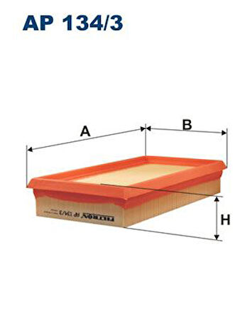 HAVA FİLTRESİ RENAULT KANGOO-KANGOO EXPRESS-RAPİD 1.9 D 55HP 1997-2007 7701047417 8200459849