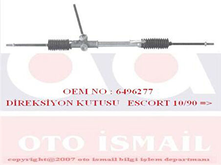 DİREKSİYON KUTUSU MEKANİK ROT BAŞ SIZ ESCORT 2010-1990  91AB3A500CE 6772864 6577529