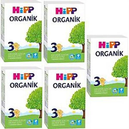 Hıpp Bıberon 300G 3 No Orgnık*5 Adet