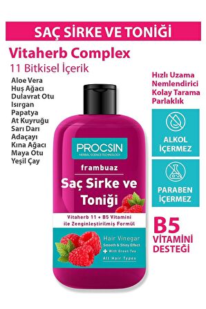 Procsin Saç Sirke Ve Toniği Frambuaz 250ML
