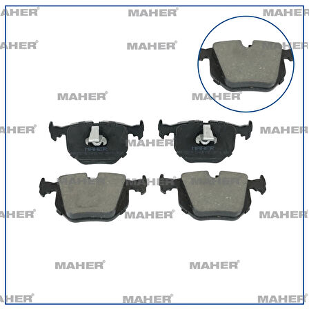 FREN BALATA BMW 105 2000-2007 E53 / BMW 103 2004-2010 E83 / RANGEROVER 3 2002-2012 ARKA ECO 34211164582