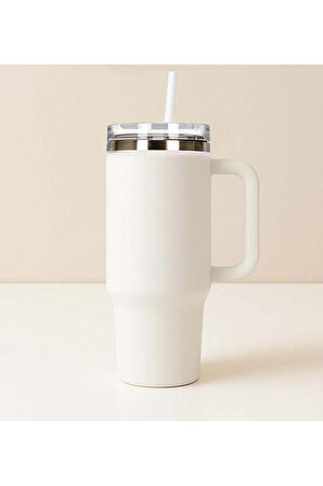 Pipetli Çelik Termos 1180 ml