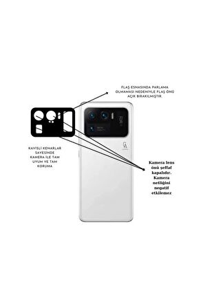 Xiaomi Mi 13T Pro Uyumlu Pastel Renk Telefon Kılıfı Temperli Cam Ekran ve Kamera Koruyucu
