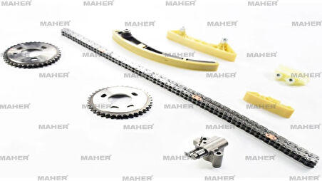 EKSANTRİK ZİNCİR SETİ TRANSIT 5347 2006-2014 / 100PS - 120PS - 140PS / 2.4TDCI DİŞLİLİ KTBK3Q6M000A1A