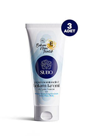 SUBO  YOĞUN NEMLENDİRİCİ BAKIM KREMİ 3X60 ML