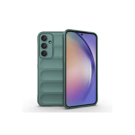 Samsung Galaxy A26 Kılıf Optimum Silikon - Koyu Yeşil