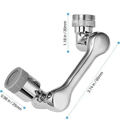 Akrobat Musluk Başlığı