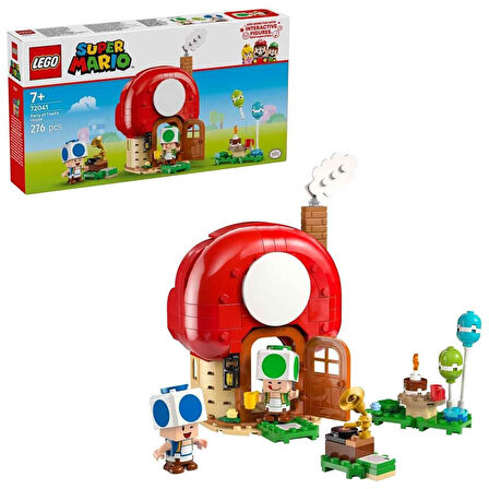 72041 Lego Super Mario - Toadun Evinde Parti 276 parça +7 yaş